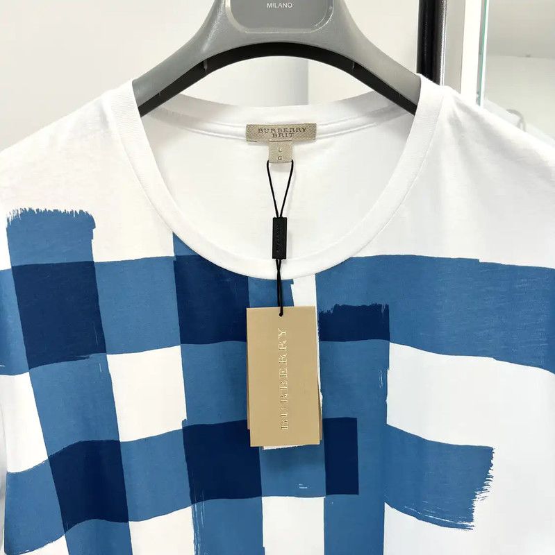 Burberry Burberry Summer White Cotton Short Sleeve T-Shirt Size US XL / EU 56 / 4 - 3 Thumbnail