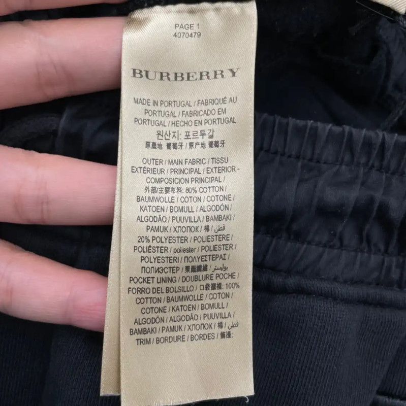 Burberry Burberry Men's Winter Casual Black Pants Size US 26 / EU 42 - 4 Thumbnail