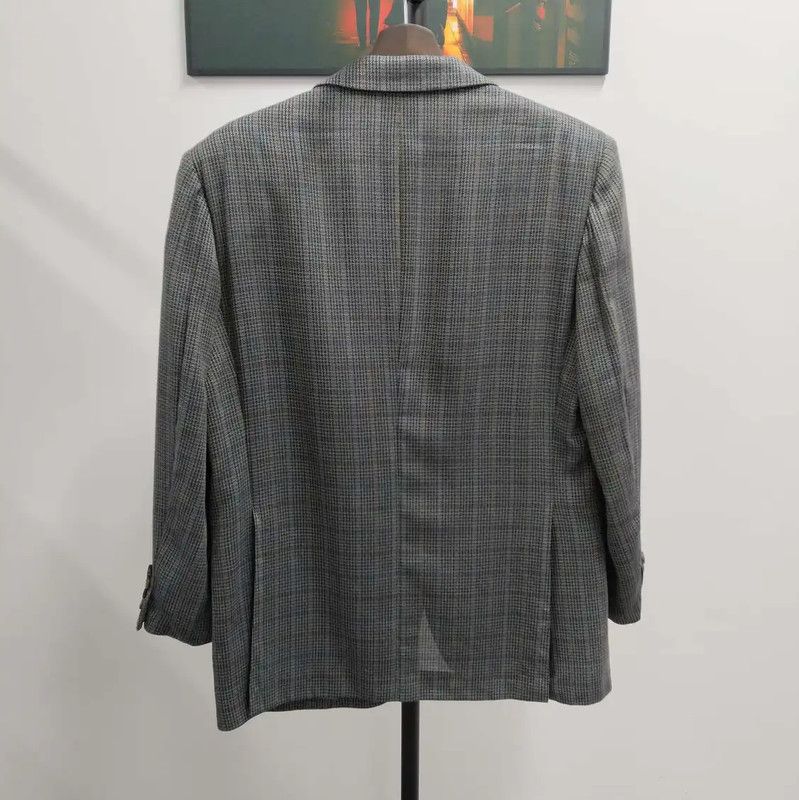Burberry Burberry Dark Gray Wool Overcoat for Men Size US XL / EU 56 / 4 - 2 Thumbnail