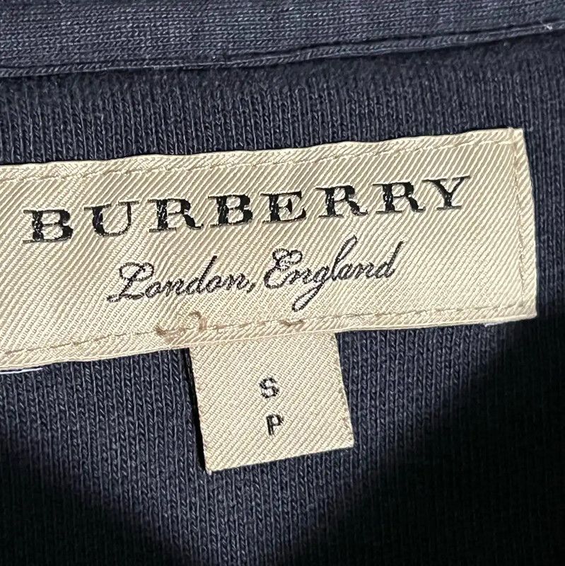 Burberry Burberry Navy Cotton Zip-Up Hoodie for Men Size US S / EU 44-46 / 1 - 3 Thumbnail