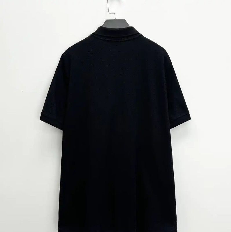 Burberry Burberry Black Embroidered Cotton Polo Shirt Size US S / EU 44-46 / 1 - 2 Thumbnail