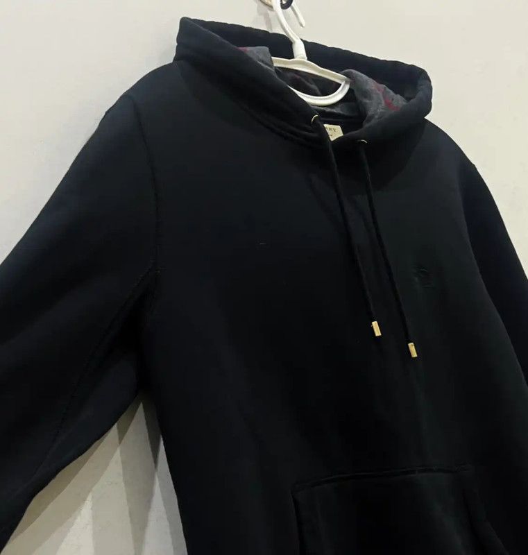 Burberry Burberry Black Cotton Hoodie for Men Size US S / EU 44-46 / 1 - 3 Thumbnail