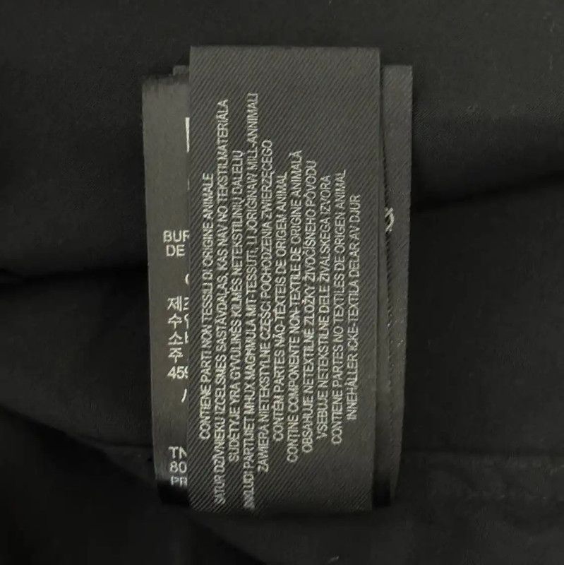 Burberry Burberry Black Check Long Sleeve Shirt Size US M / EU 48-50 / 2 - 8 Thumbnail