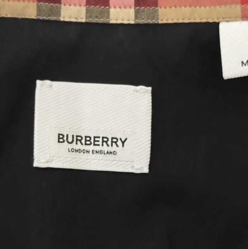 Burberry Burberry Black Check Long Sleeve Shirt Size US M / EU 48-50 / 2 - 4 Thumbnail