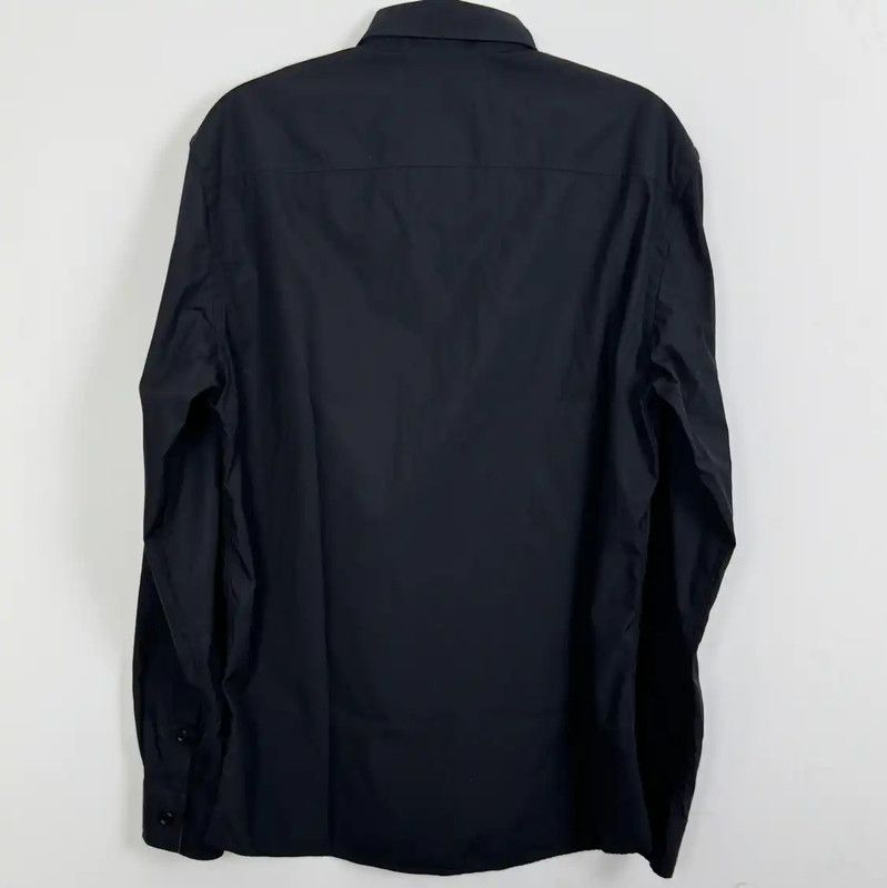 Burberry Burberry Black Check Long Sleeve Shirt Size US M / EU 48-50 / 2 - 2 Thumbnail