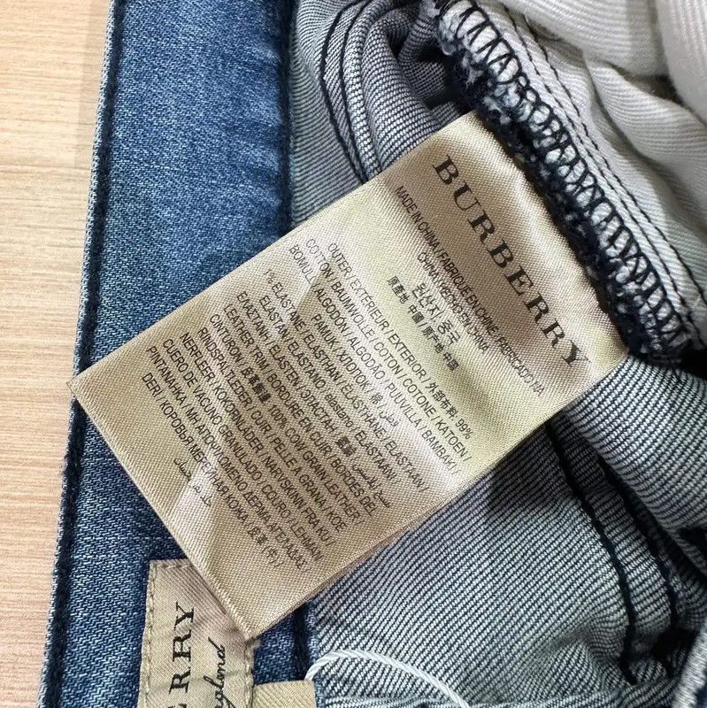 Burberry Burberry Men's L Blue Casual Pants Size US 34 / EU 50 - 7 Thumbnail