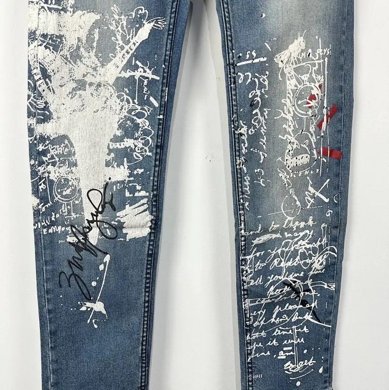 Burberry Burberry Men's L Blue Casual Pants Size US 34 / EU 50 - 5 Thumbnail