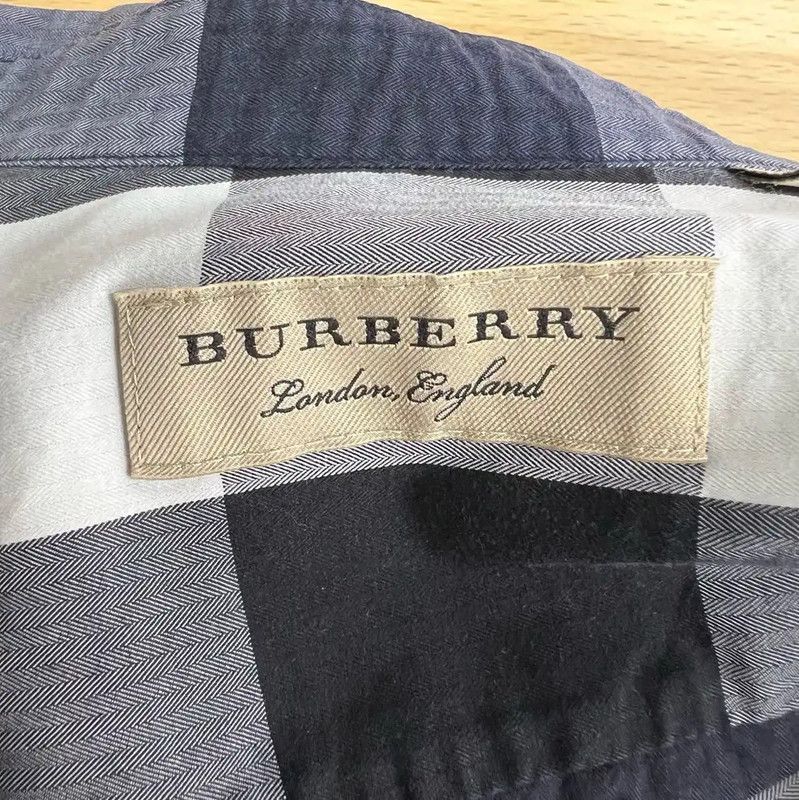 Burberry Burberry Men's Long Sleeve Cotton Shirt Size US XS / EU 42 / 0 - 3 Thumbnail