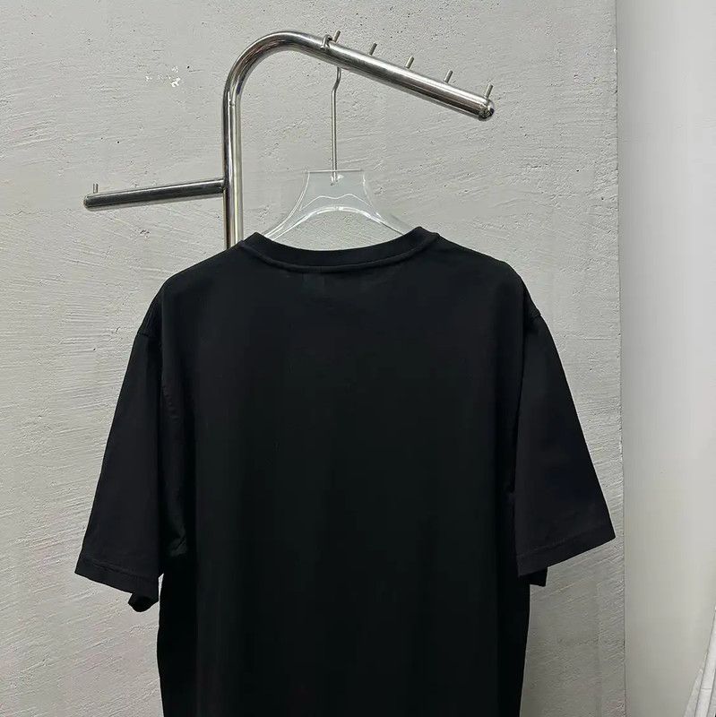 Burberry Burberry Black Cotton Logo Men's T-Shirt Size US M / EU 48-50 / 2 - 5 Thumbnail