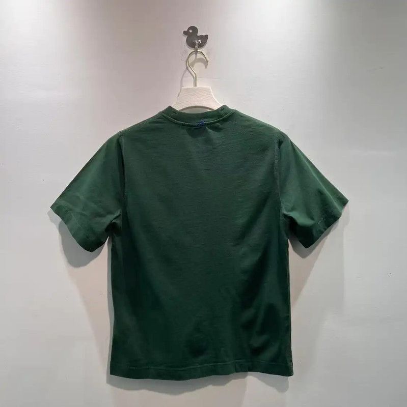 Burberry Burberry Green Cotton Short Sleeve T-Shirt Size US XS / EU 42 / 0 - 4 Thumbnail