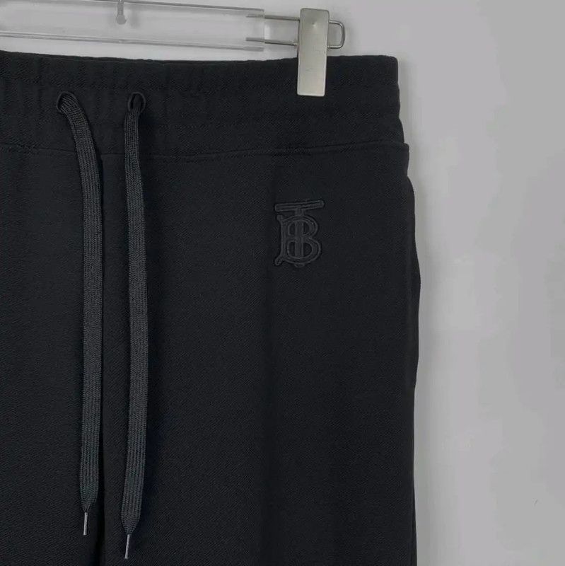 Burberry Burberry Black Cotton Casual Pants for Men Size US 38 / EU 54 - 3 Thumbnail