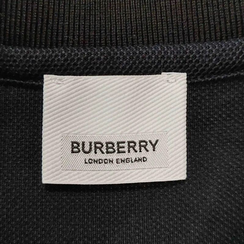 Burberry Burberry Black Cotton Men's Polo Shirt Size US S / EU 44-46 / 1 - 3 Thumbnail