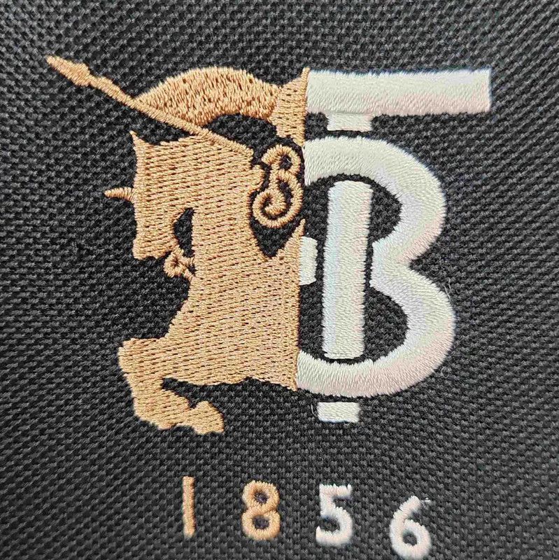 Burberry Burberry Black Cotton Men's Polo Shirt Size US S / EU 44-46 / 1 - 5 Thumbnail