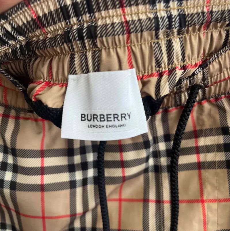 Burberry Burberry Brown Checkered Men's Shorts Size US 26 / EU 42 - 4 Thumbnail