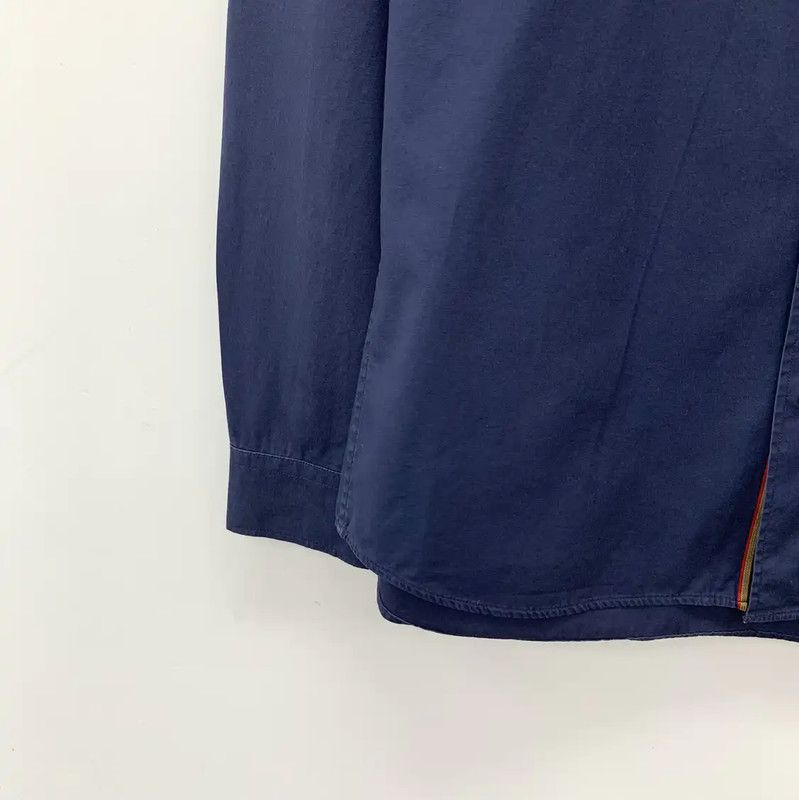Burberry Burberry Men's S Size Navy Cotton Shirt Size US S / EU 44-46 / 1 - 4 Thumbnail