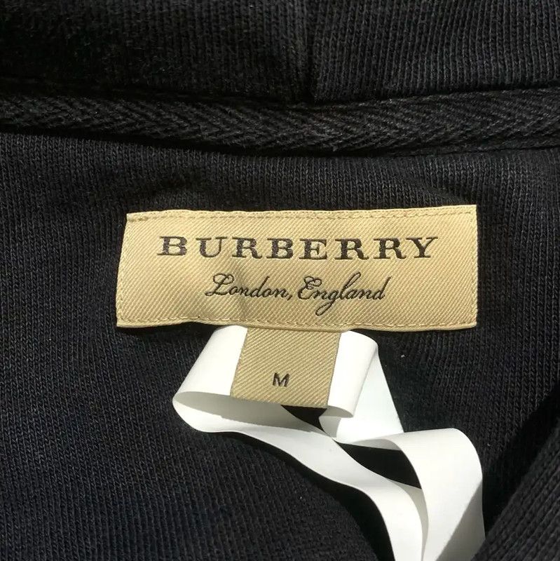 Burberry Burberry Black Cotton Men's Hoodie Size US M / EU 48-50 / 2 - 5 Thumbnail