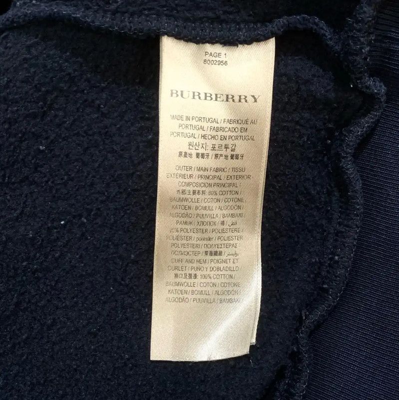 Burberry Burberry Black Cotton Men's Hoodie Size US M / EU 48-50 / 2 - 6 Thumbnail