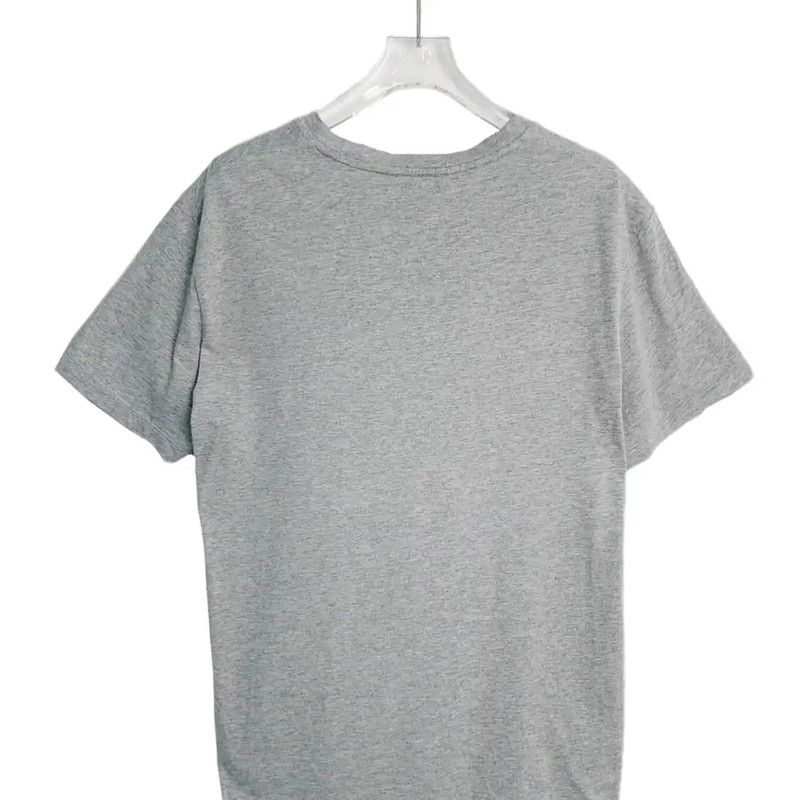 Burberry Burberry Gray Cotton Men's T-Shirt Size US M / EU 48-50 / 2 - 2 Thumbnail
