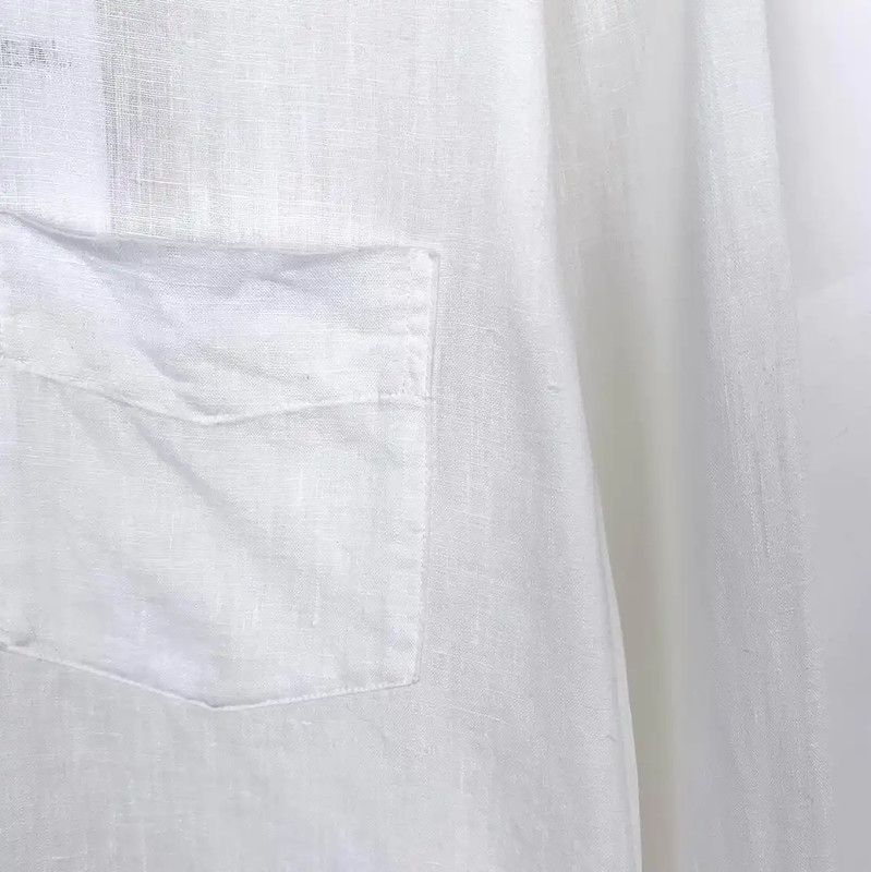 Burberry Burberry White Long Sleeve Men's Shirt Size US S / EU 44-46 / 1 - 4 Thumbnail