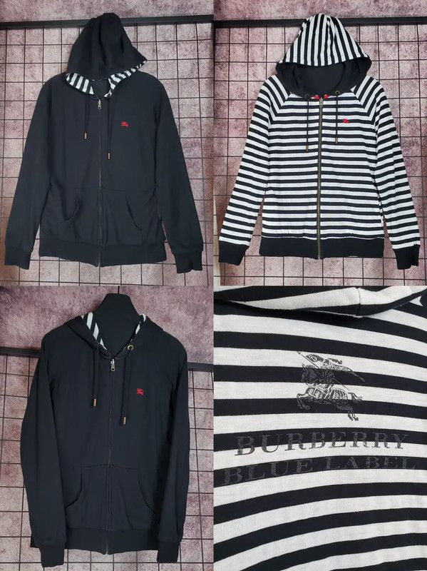 Burberry Burberry Black Cotton Embroidered Cardigan Size US M / EU 48-50 / 2 - 3 Thumbnail
