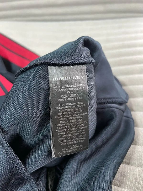Burberry Burberry Black Striped Cotton Casual Pants Size US 26 / EU 42 - 5 Thumbnail