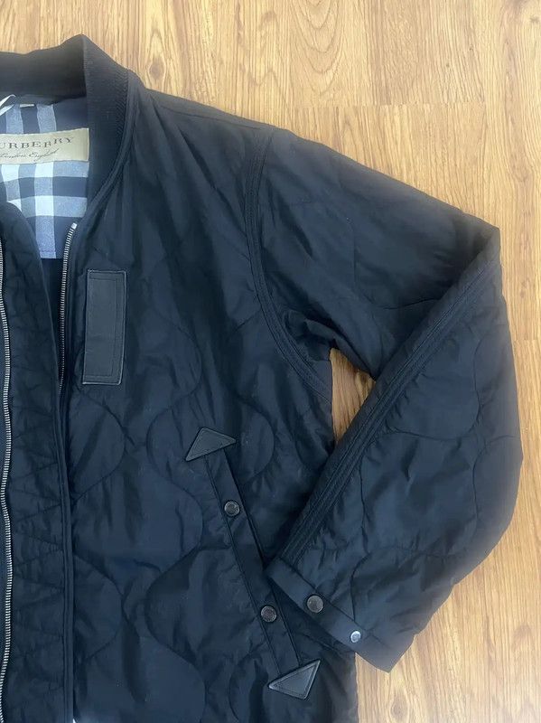 Burberry Burberry Black Cotton Men's Long Sleeve Jacket Size US XL / EU 56 / 4 - 3 Thumbnail
