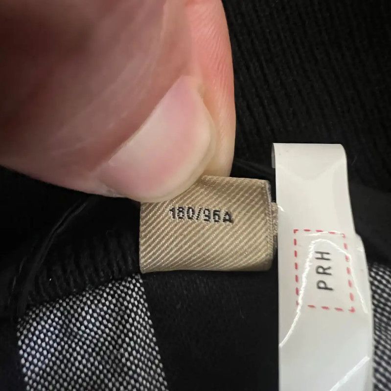 Burberry Burberry Black Cotton Men's Long Sleeve Jacket Size US XL / EU 56 / 4 - 8 Thumbnail