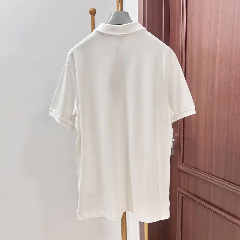 Burberry Burberry Men's Embroidered Cotton Polo Shirt Size US XXL / EU 58 / 5 - 4 Thumbnail