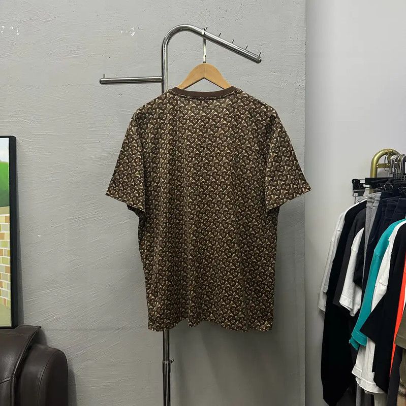 Burberry Burberry Brown Stripe Short Sleeve T-Shirt Size US M / EU 48-50 / 2 - 3 Thumbnail