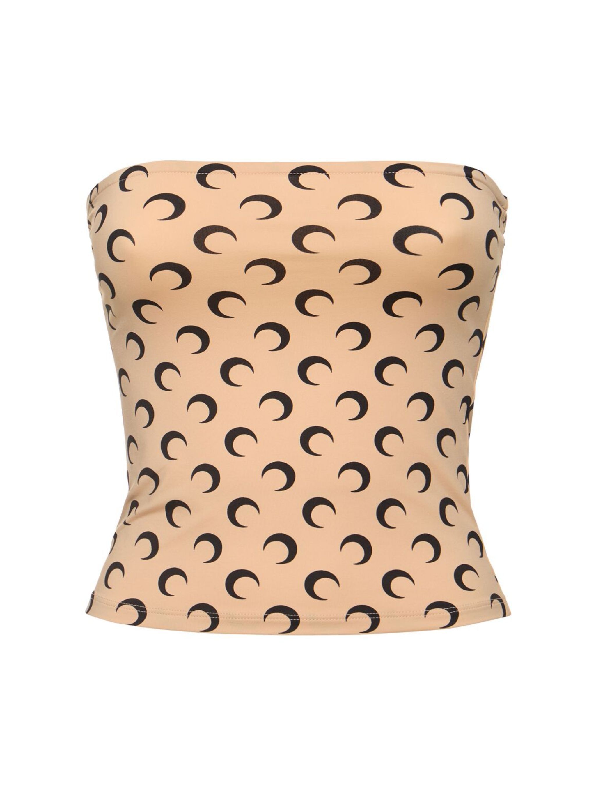 Marine Serre "MOON" PRINTED JERSEY SLEEVELESS TUBE TOP Size S / US 4 / IT 40 - 6 Thumbnail