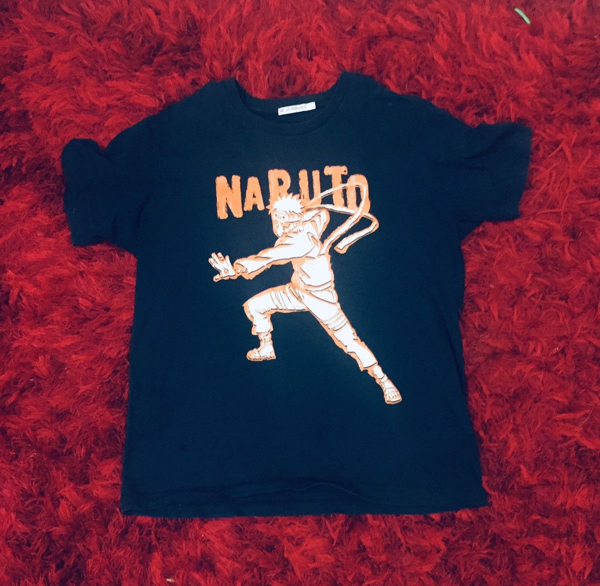 Uniqlo Uniqlo X Naruto T-Shirt Blue Black | Grailed