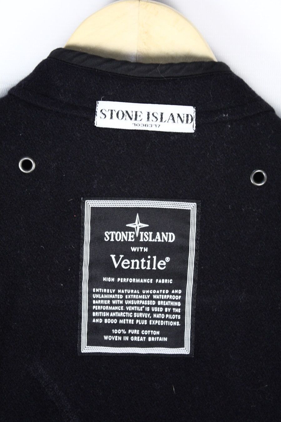 Stone Island Ventile Jacket + woolen linen Size US S / EU 44-46 / 1 - 15 Thumbnail