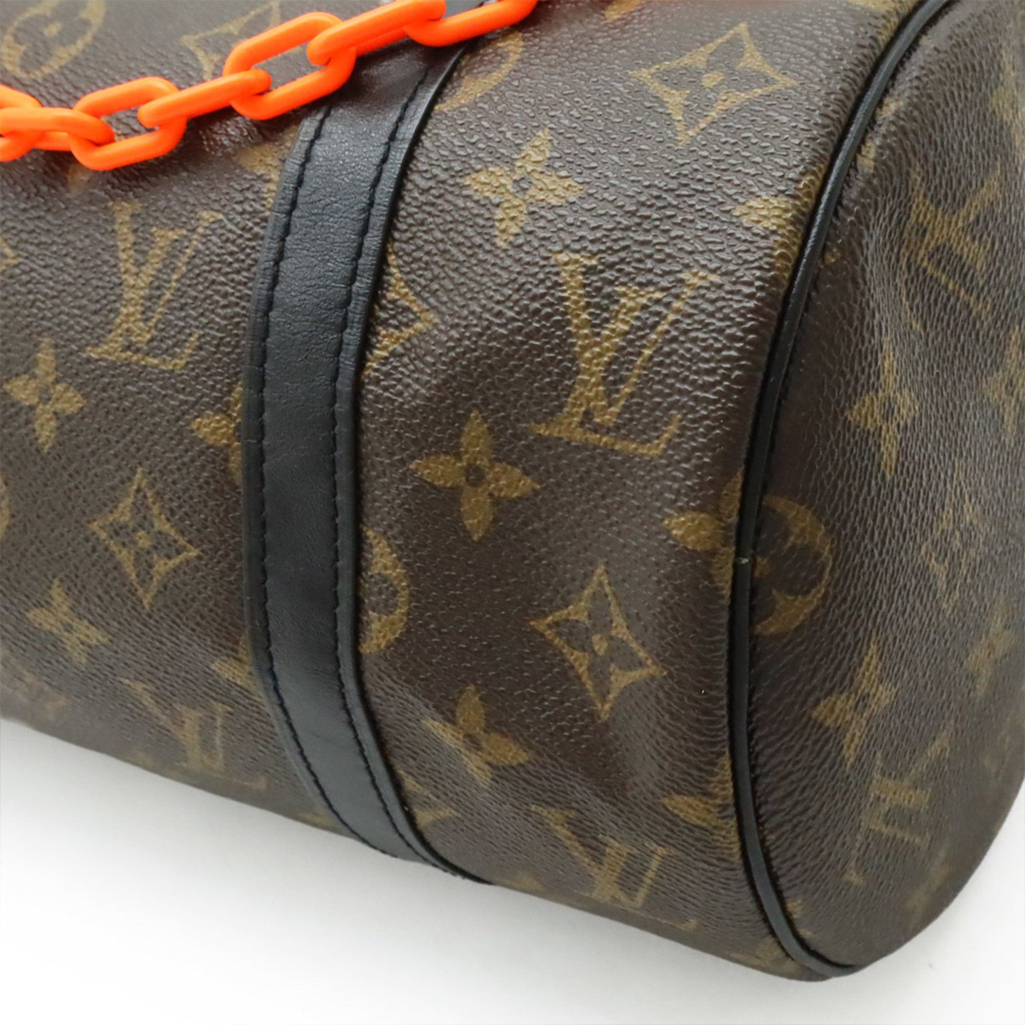 Louis Vuitton LOUIS VUITTON Monogram Solar Ray Mini Polochon Shoulder Bag with Chain, Virgil Abloh, M44479 Size ONE SIZE - 4 Thumbnail
