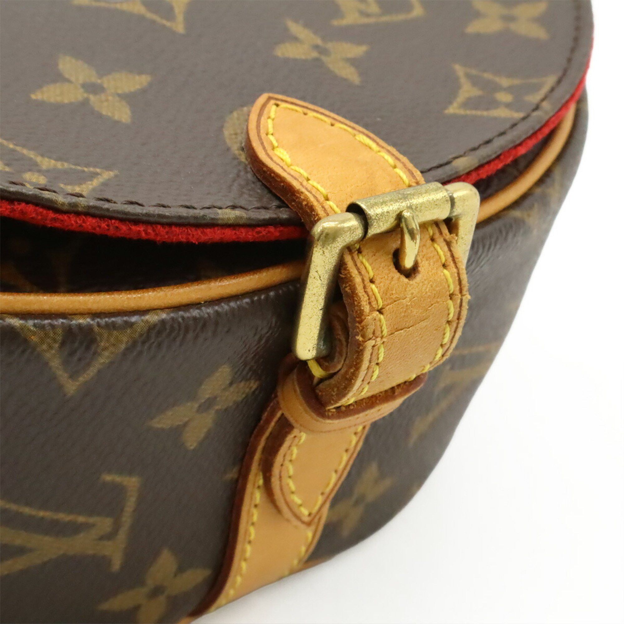 Louis Vuitton LOUIS VUITTON Monogram Tan Blanc Shoulder Bag Pochette M51179 Size ONE SIZE - 9 Thumbnail
