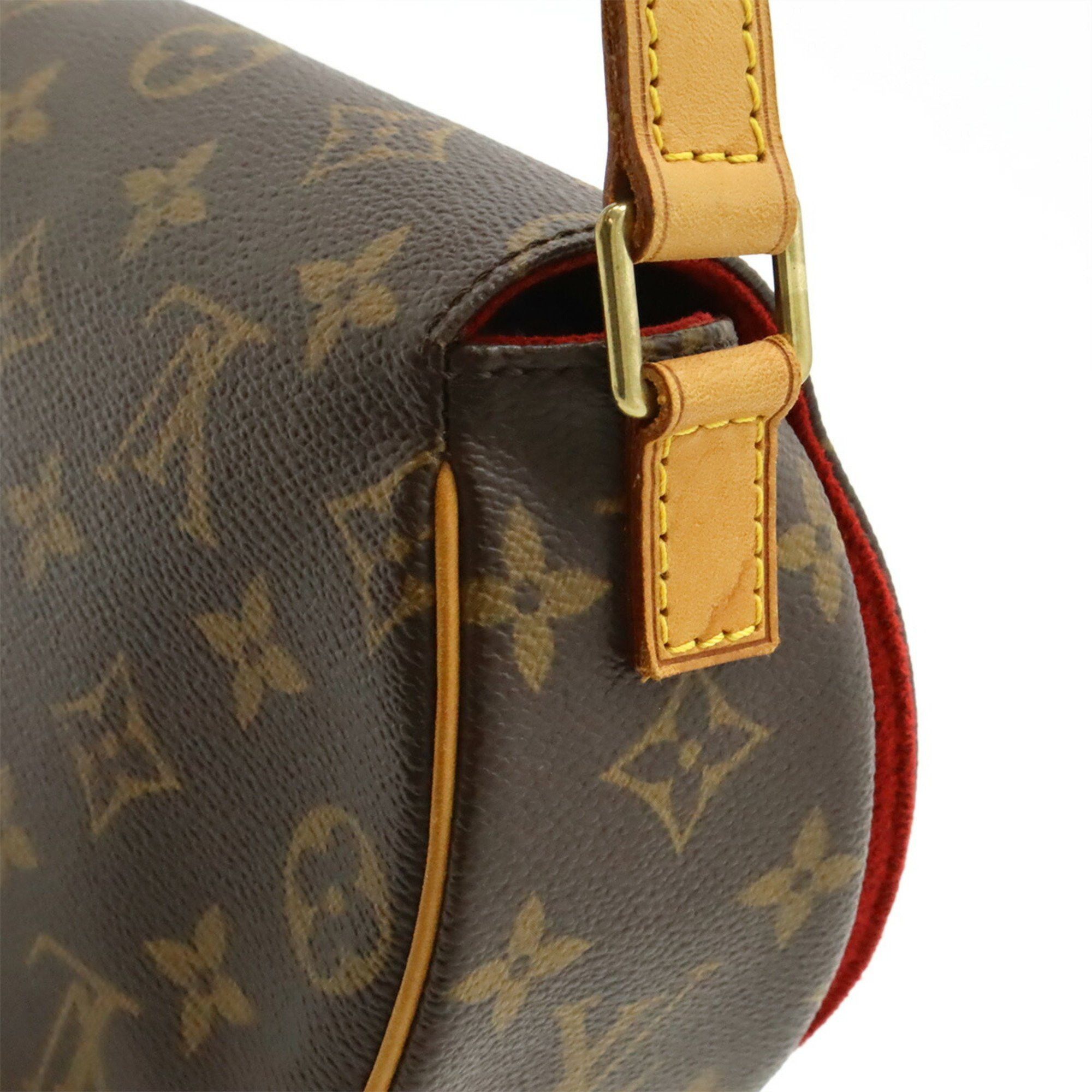 Louis Vuitton LOUIS VUITTON Monogram Tan Blanc Shoulder Bag Pochette M51179 Size ONE SIZE - 8 Thumbnail