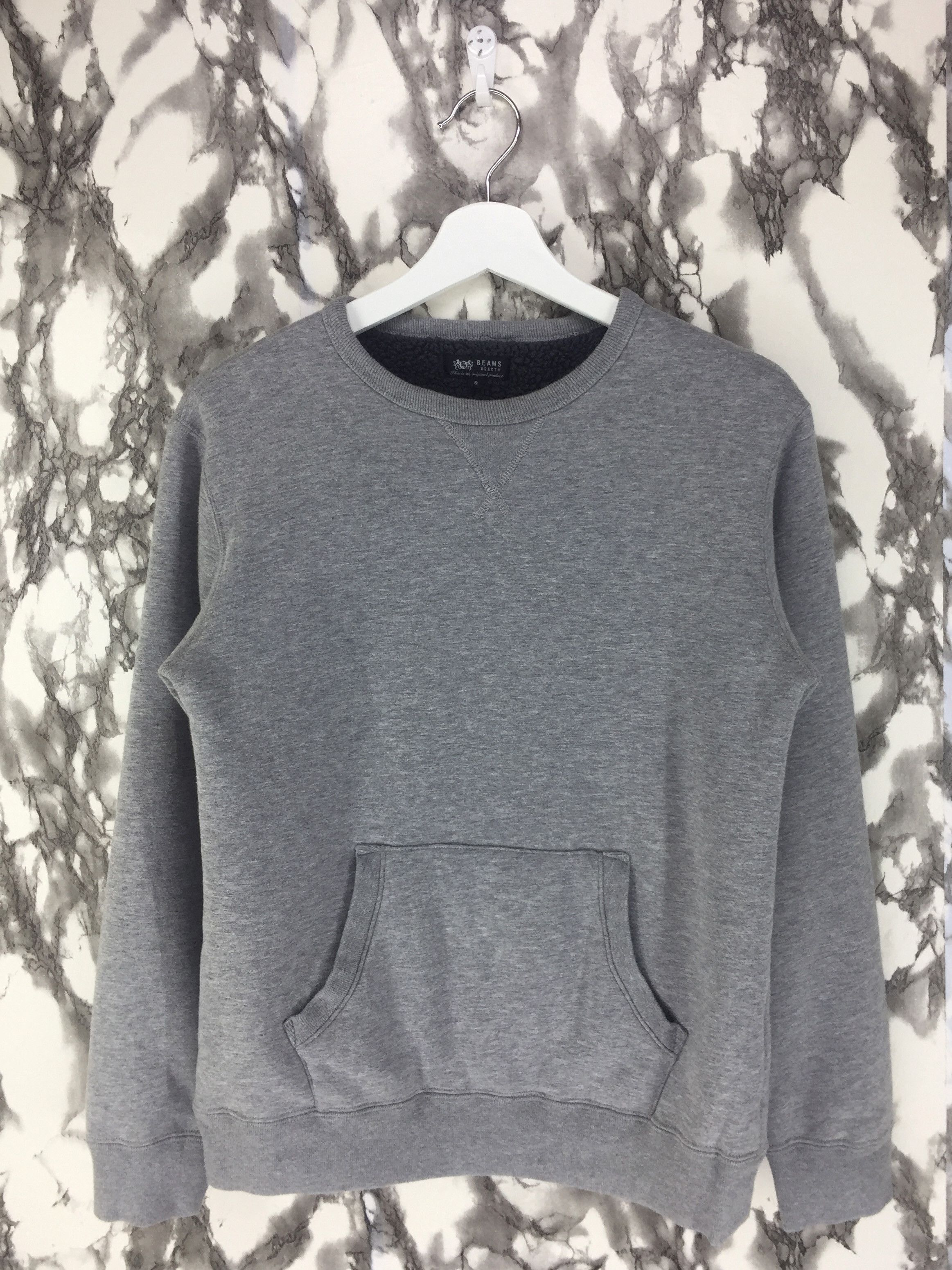 Beams Plus Beams Heart Sherpa Sweatshirt Pullover Size Small (amms275) Size US S / EU 44-46 / 1 - 1 Thumbnail