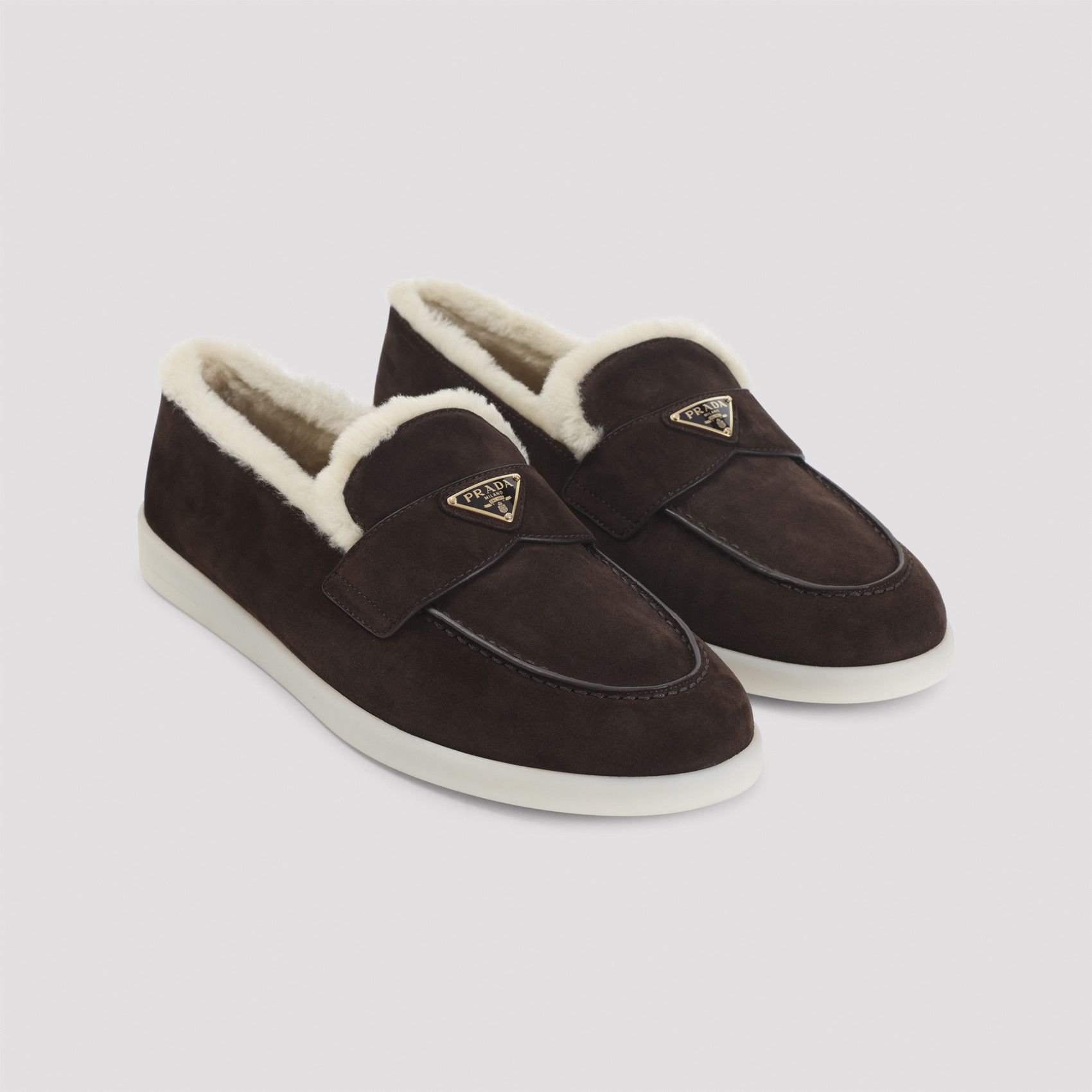 Prada Prada Calf Leather Loafers Size US 12 / EU 45 - 3 Thumbnail