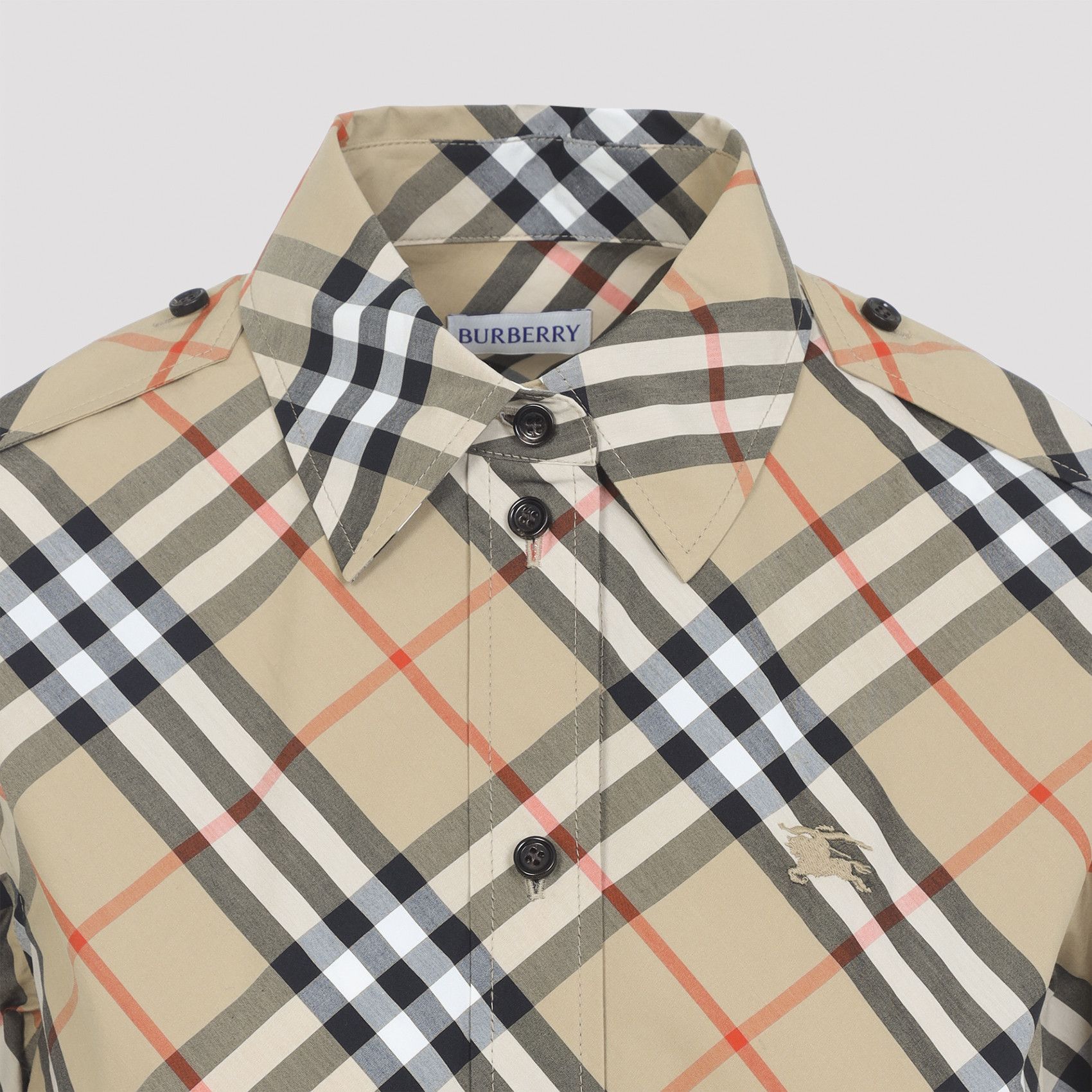 Burberry Burberry Check Midi Dress Size S / US 4 / IT 40 - 3 Thumbnail