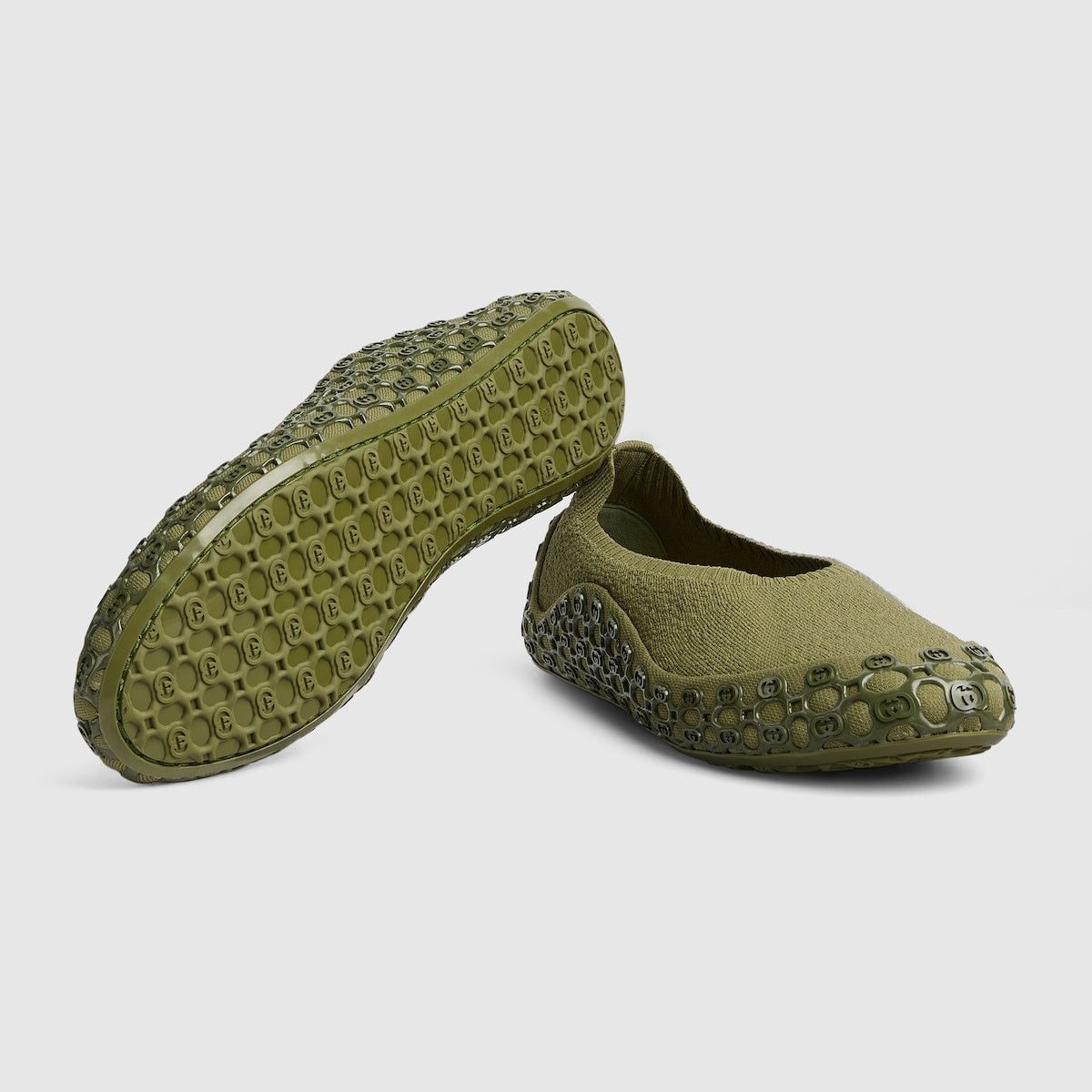 Gucci Gucci GG Slip on Sneakers SIZE 13 Size ONE SIZE - 4 Thumbnail
