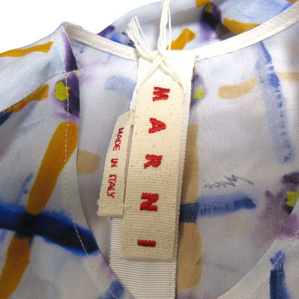 Marni Marni Marni ABMA1173M0 Silk Dress Others Dresses ABMA1173M0 DUTY FREE for USA Size ONE SIZE - 9 Thumbnail