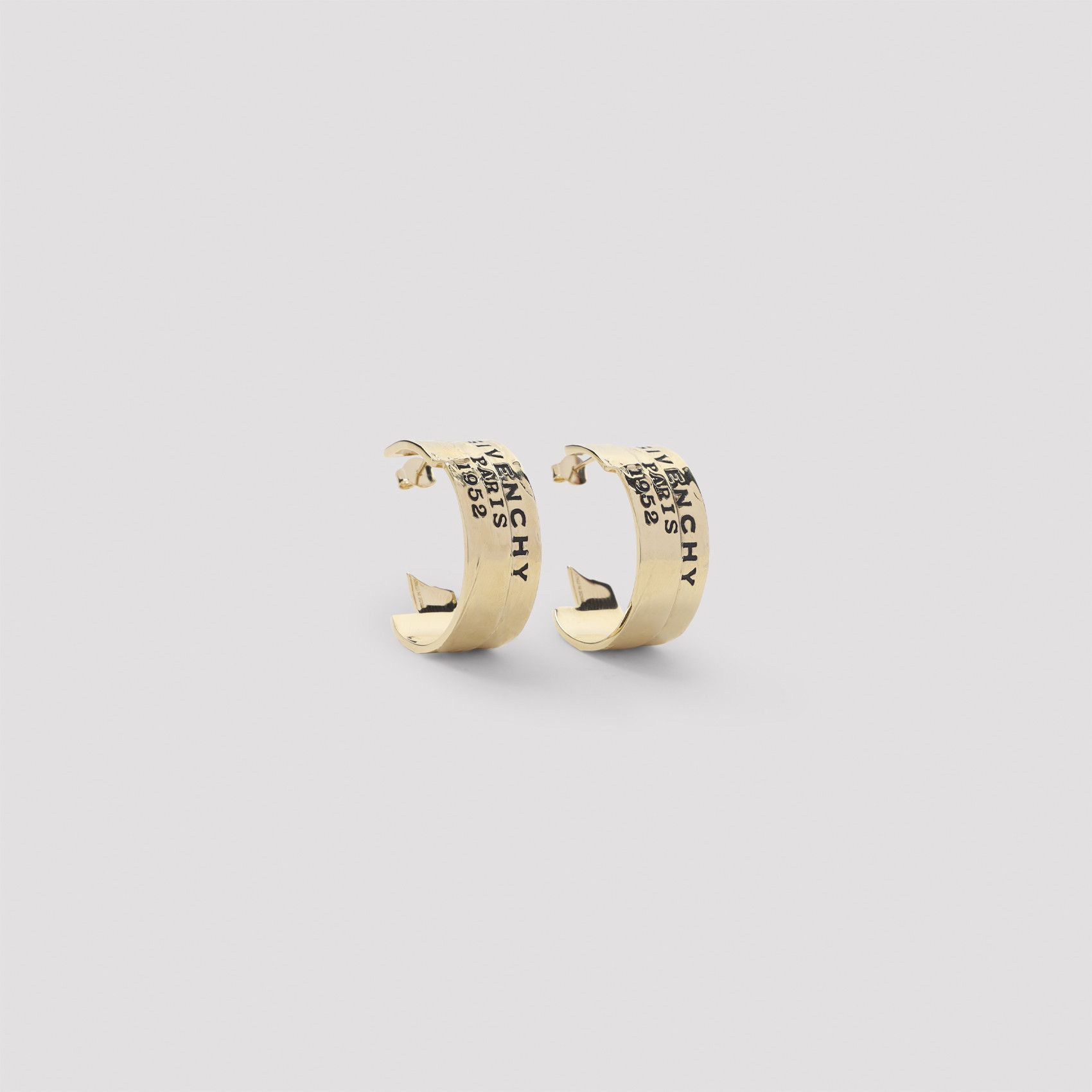 Givenchy Givenchy Tape Hoops Earrings Size ONE SIZE - 2 Thumbnail