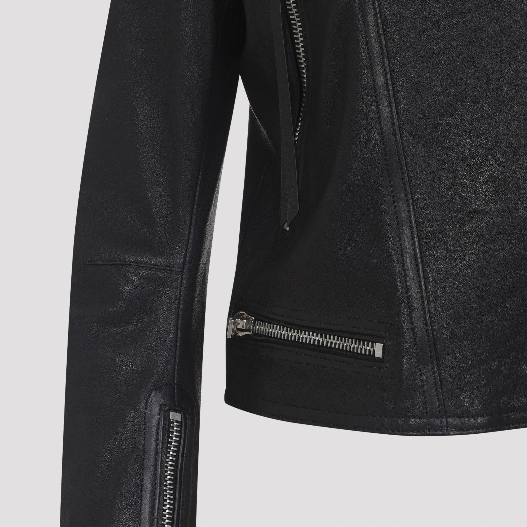 Tom Ford Tom Ford Leather Jacket Size S / US 4 / IT 40 - 3 Thumbnail