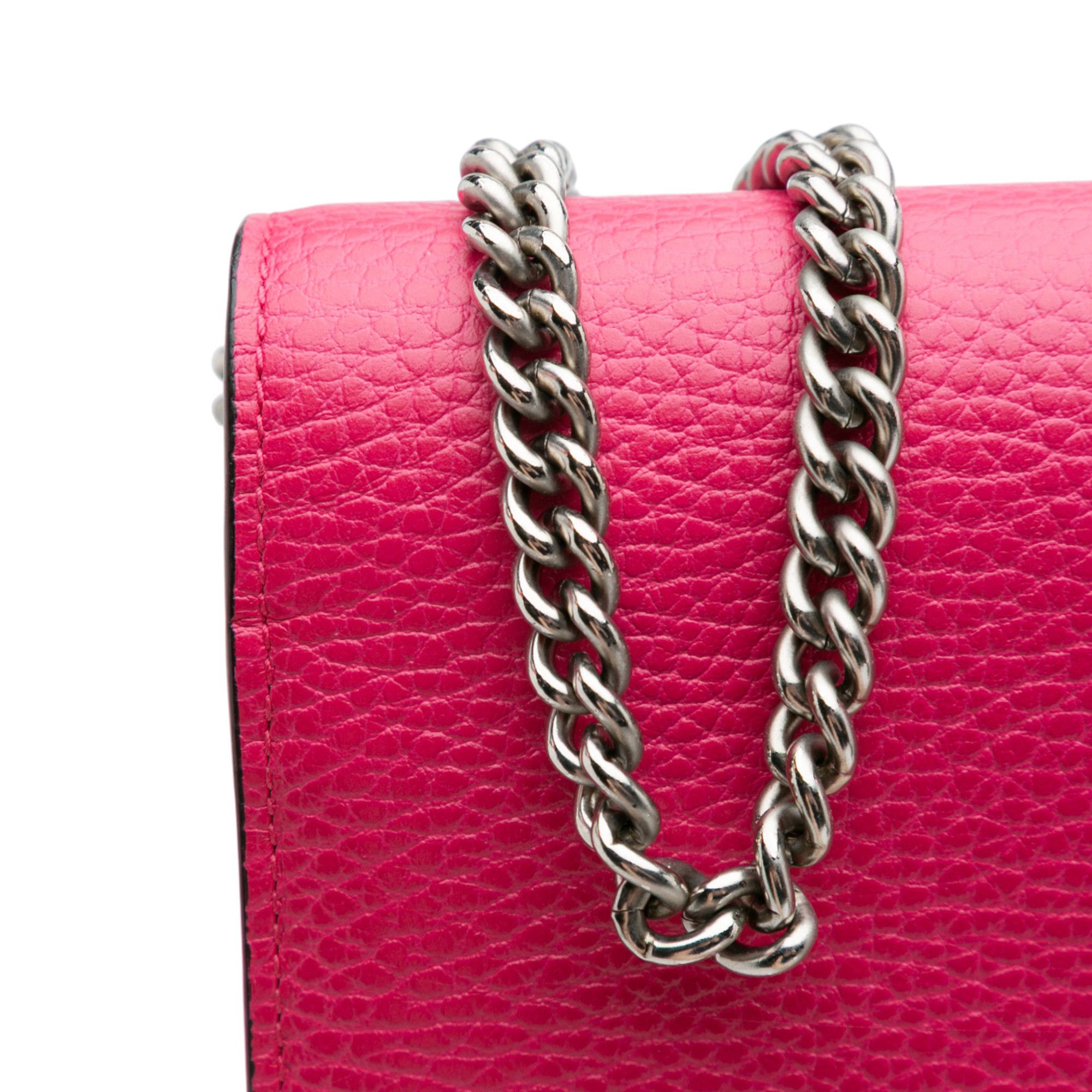 Gucci Gucci Calfskin Dionysus Wallet on Chain Size ONE SIZE - 9 Thumbnail