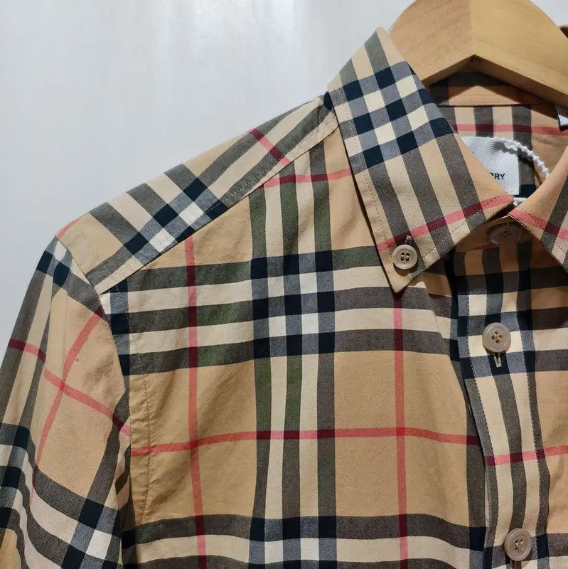 Burberry Burberry Long Sleeve Checked Shirt for Men Size US XS / EU 42 / 0 - 4 Thumbnail