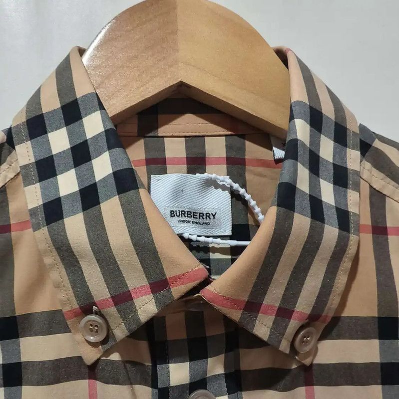 Burberry Burberry Long Sleeve Checked Shirt for Men Size US XS / EU 42 / 0 - 3 Thumbnail