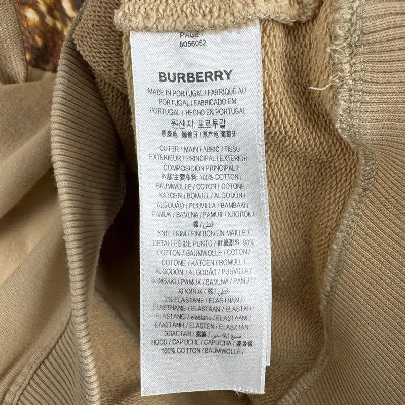 Burberry Burberry Casual Khaki Hoodie for Men Size US M / EU 48-50 / 2 - 4 Thumbnail