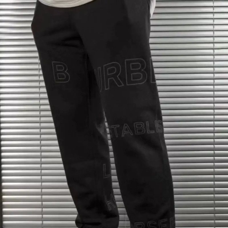 Burberry Burberry Casual Men's Black Cotton Pants Size US 26 / EU 42 - 10 Thumbnail