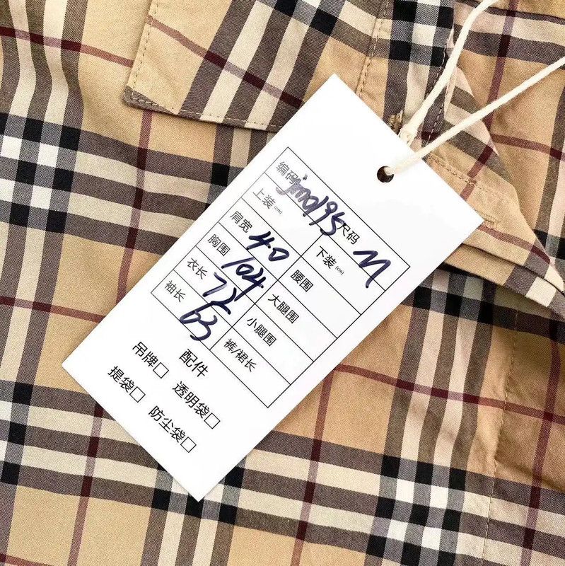 Burberry Burberry M Size Multi-Color Checked Shirt Size US M / EU 48-50 / 2 - 5 Thumbnail