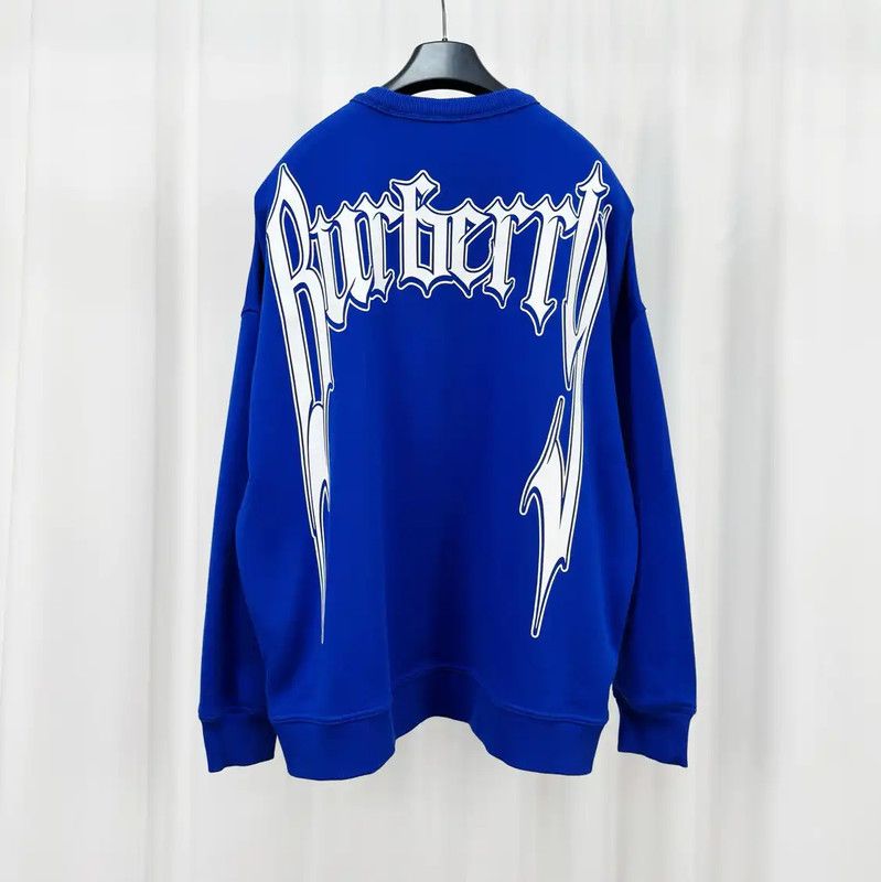 Burberry Burberry Men's Long Sleeve Cotton Hoodie Size US M / EU 48-50 / 2 - 2 Thumbnail