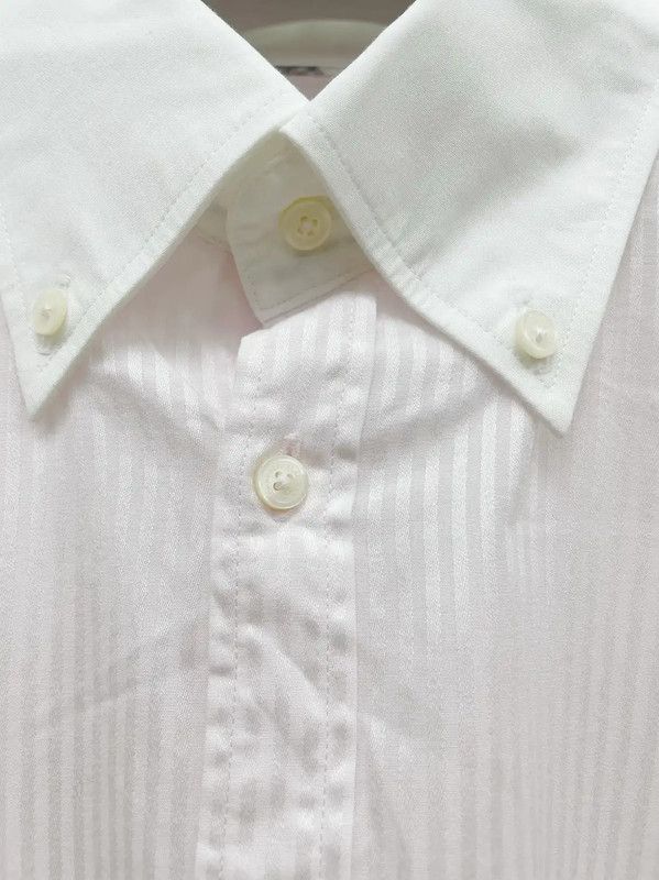 Burberry Burberry Men's Pink Cotton Long Sleeve Shirt Size US L / EU 52-54 / 3 - 4 Thumbnail
